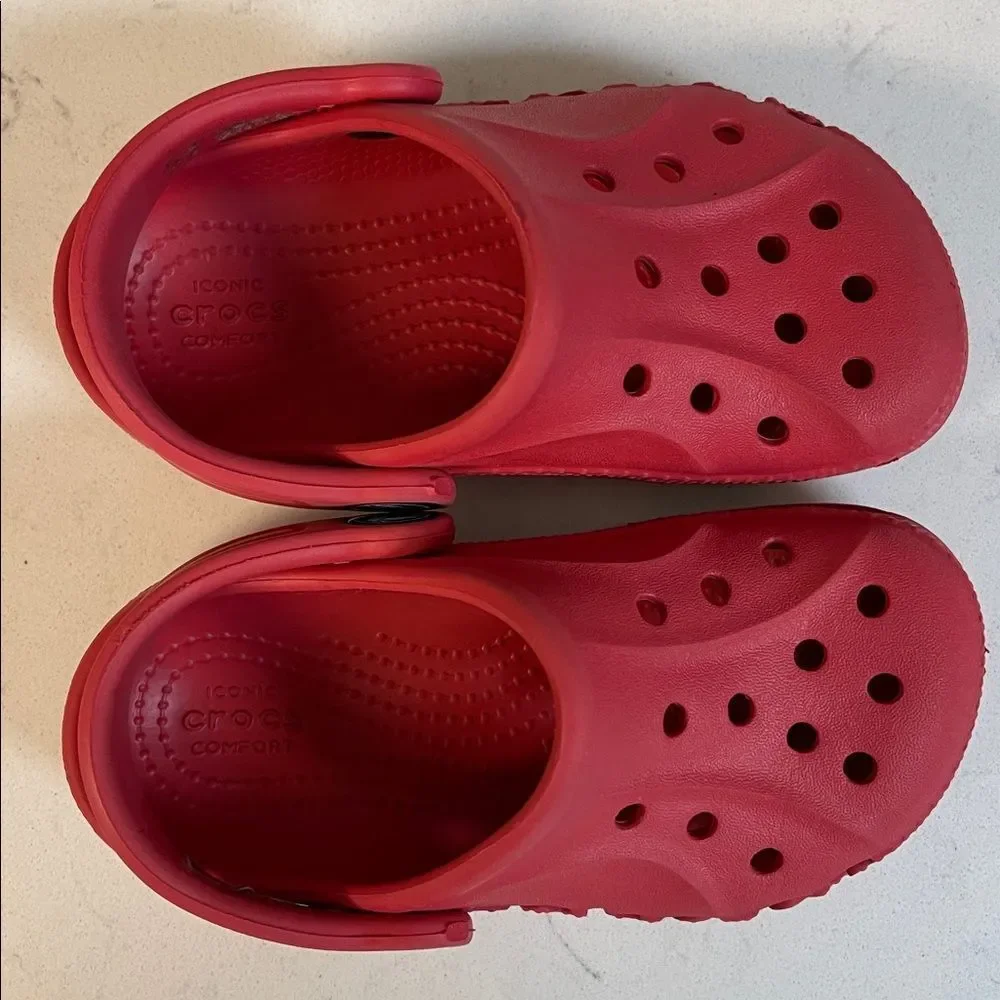 Crocs Kids' Baya Clog 209290 Red Size 8